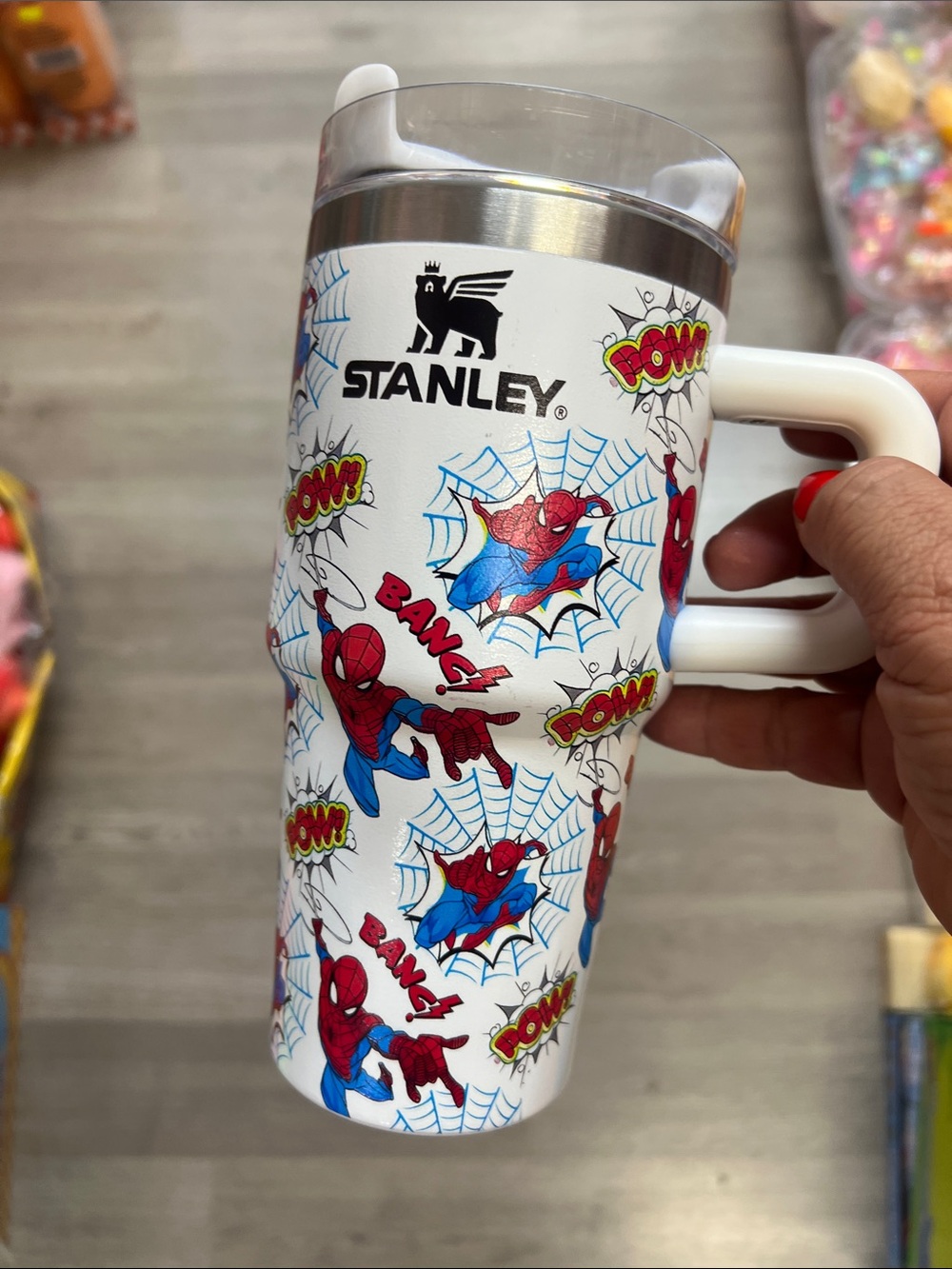 Cup with Spiderman